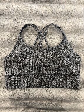 Lululemon long line herringbone bra